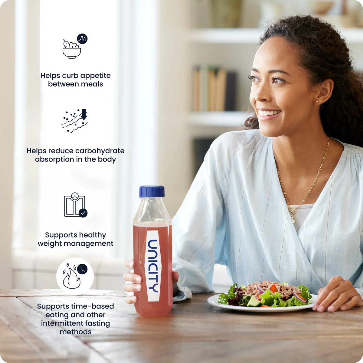 Balance Apple combines an advanced seven-fiber matrix with apple polyphenols and apple cider vinegar.