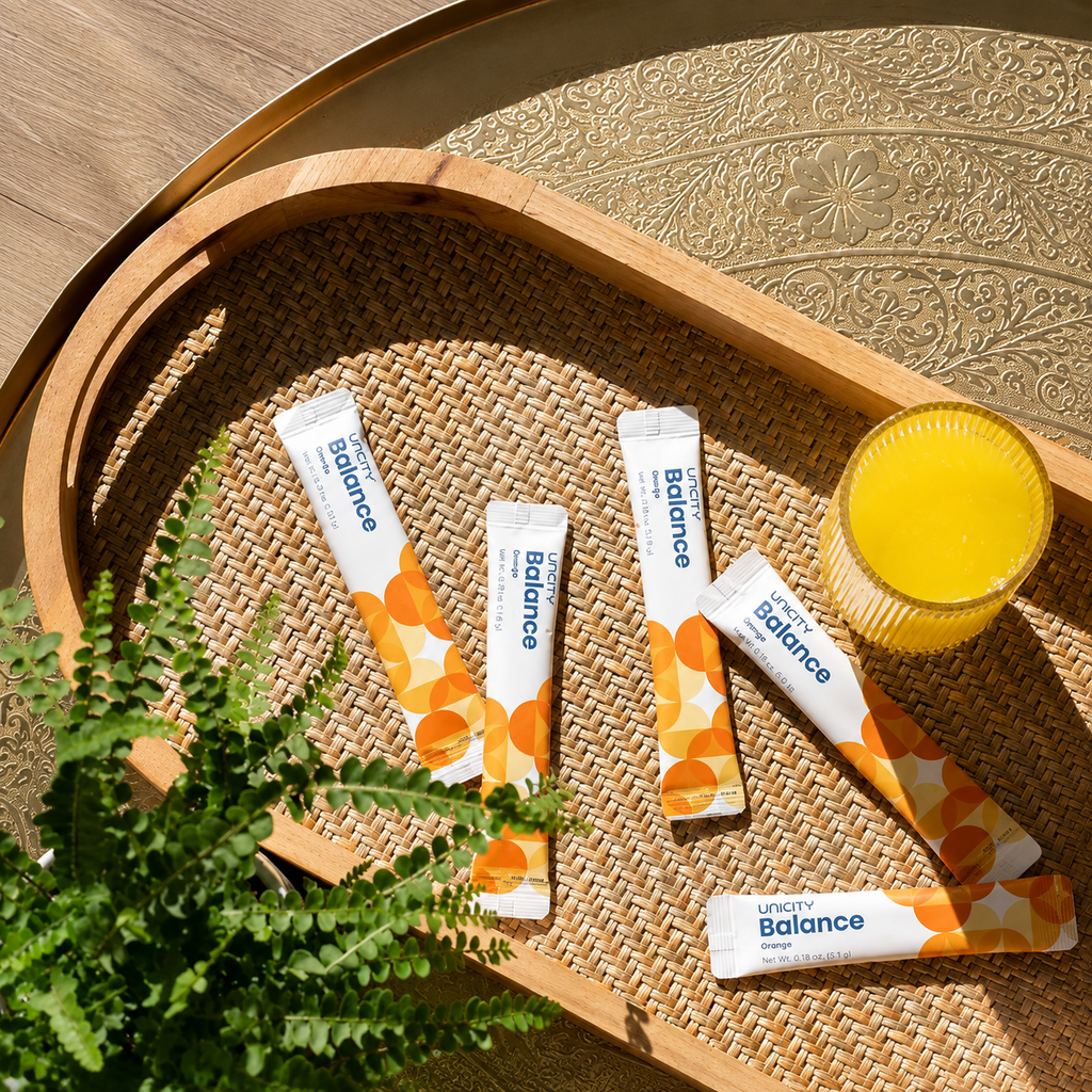 10-Pack Balance Bundle – 30 Sticks Per Pack | Natural Orange Flavor+2 Tumblers gift
