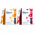 Balance Soluble Fiber Wellness Drink Mix Combo - 2-Pack (Natural Orange & Mixed Berry)
