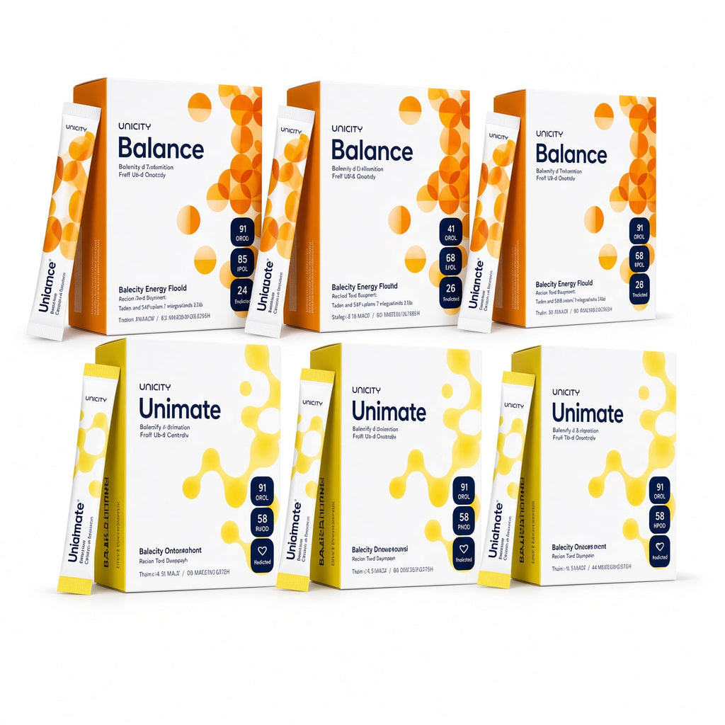 3 Balance + 3 Unimate Complete Daily Wellness Combo+2 Tumblers gift