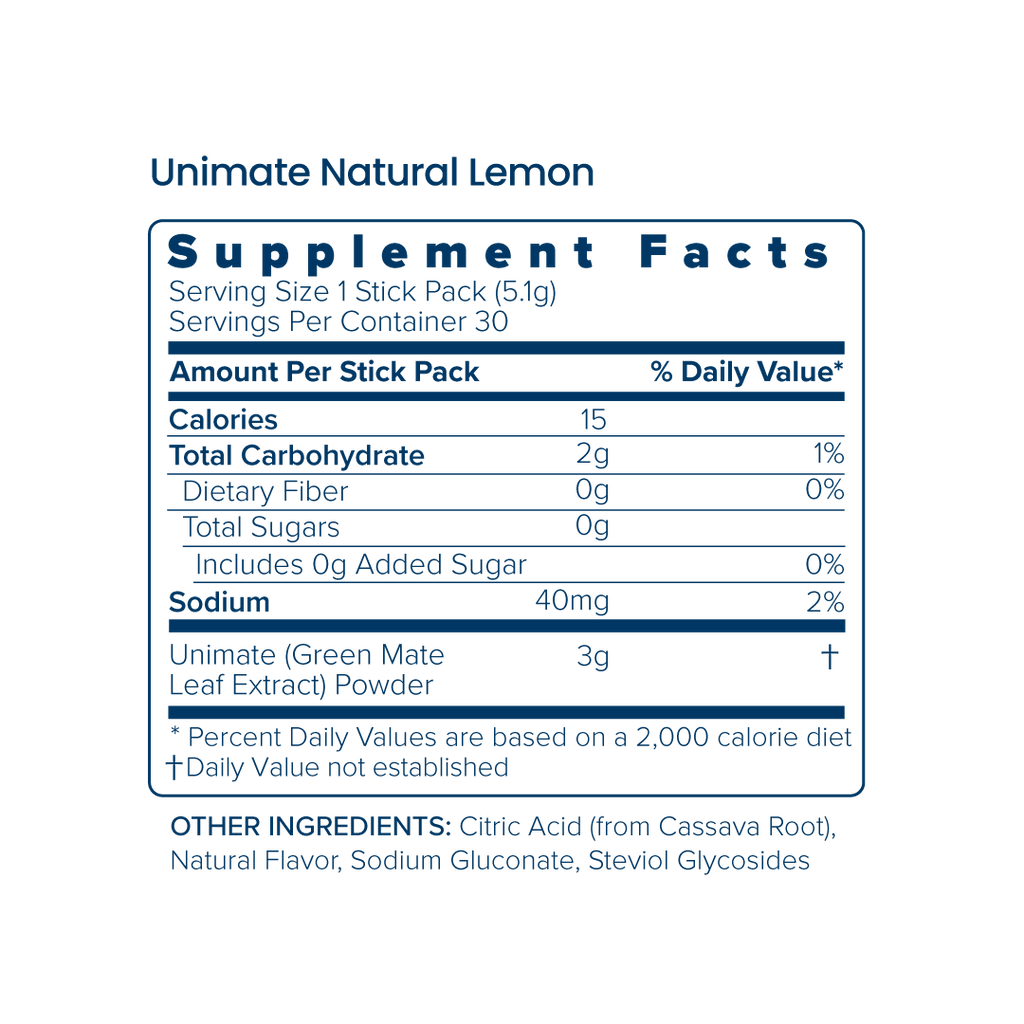 Unimate — Daily Energy & Nutrition (30 Sticks)
